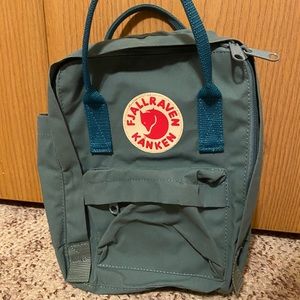 Fjallraven Kanken blue backpack